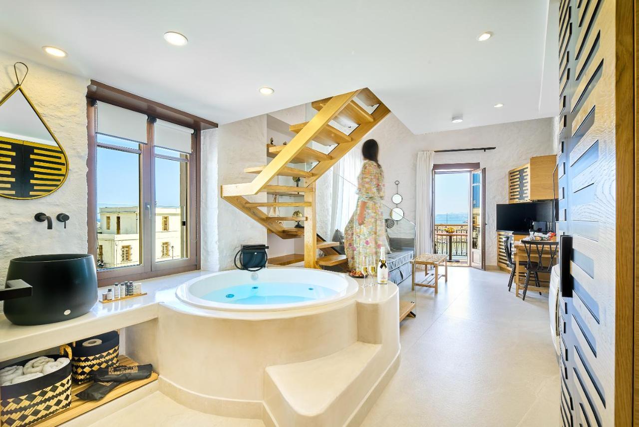 Vista Del Porto Luxury Suites Ретимно Екстериор снимка